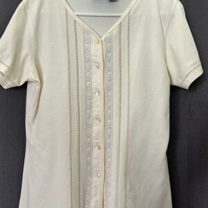 Hunt club vintage blouse size small